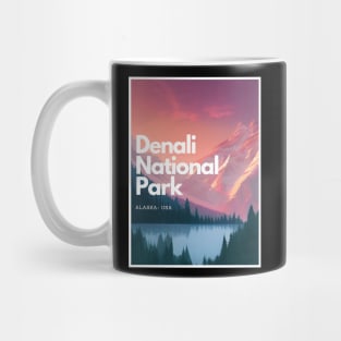 Denali National Park hike Alaska United States Mug